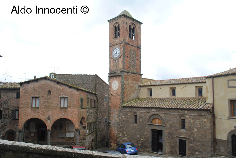 MONTECATINI VAL DI CECINA: PALAZZO PRETORIO E CHIESA DI S. BIAGIO 1’ IMMAGINE